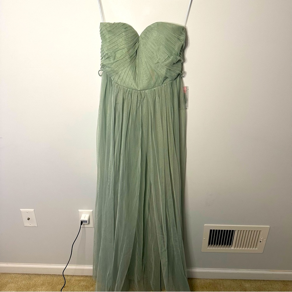 Birdy Grey Sage Green Christina Convertible Dress